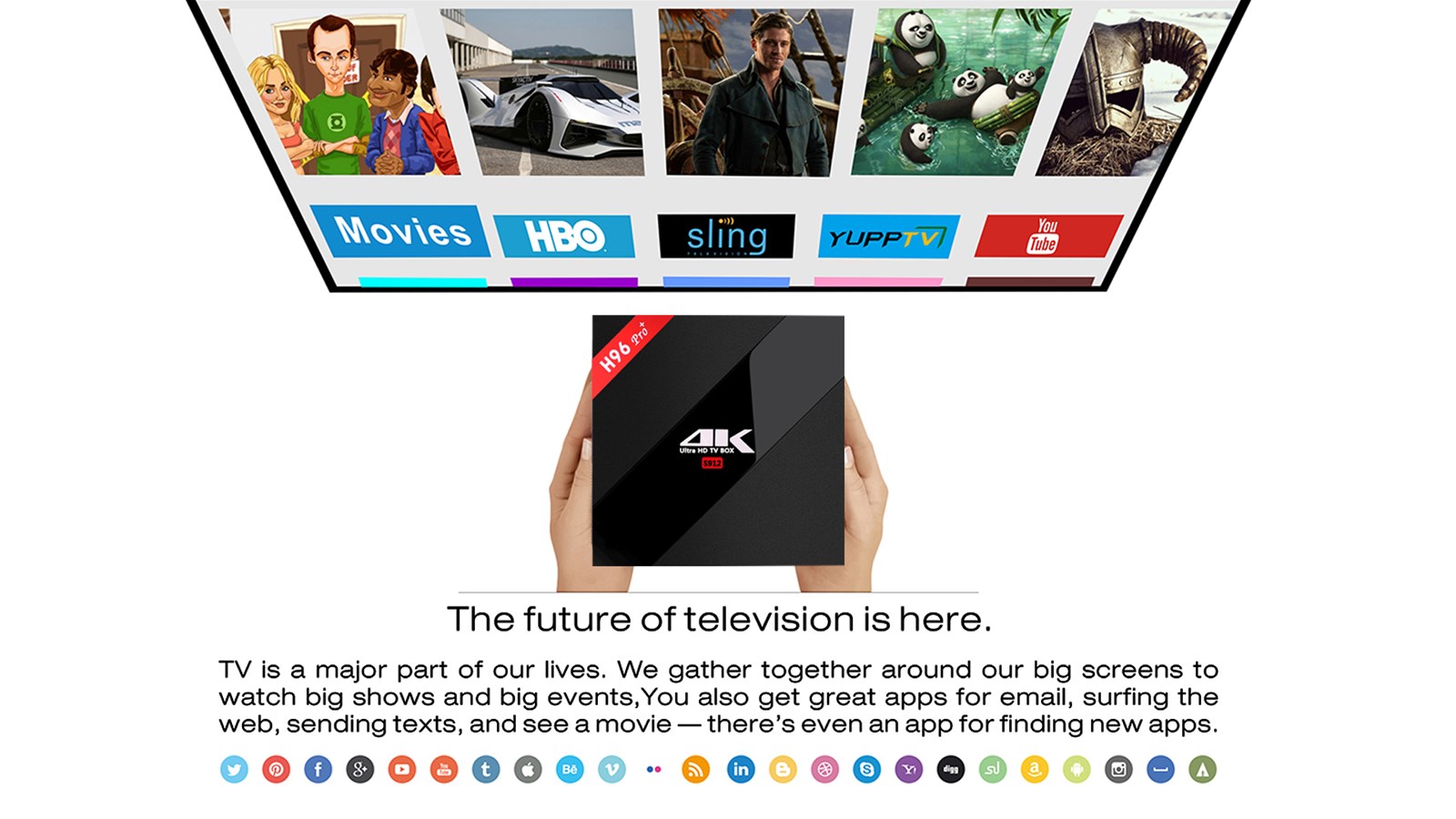 New Model H96 PRO Amlogic S912 3G32g Google Android 711 Best TV Box