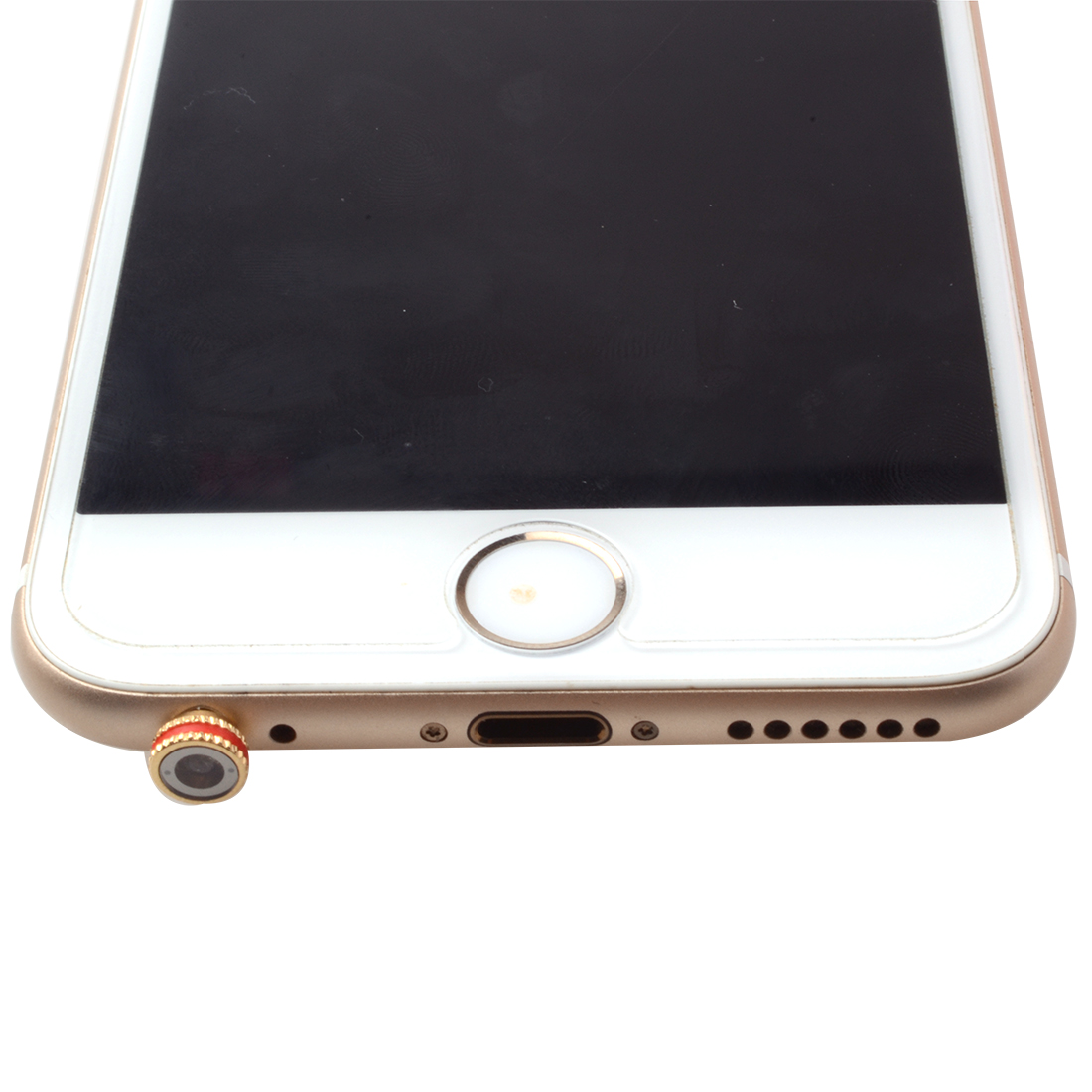 WKJL Infrared Mobile Intelligent Remote Control Dust Plug for Apple Products IOS White