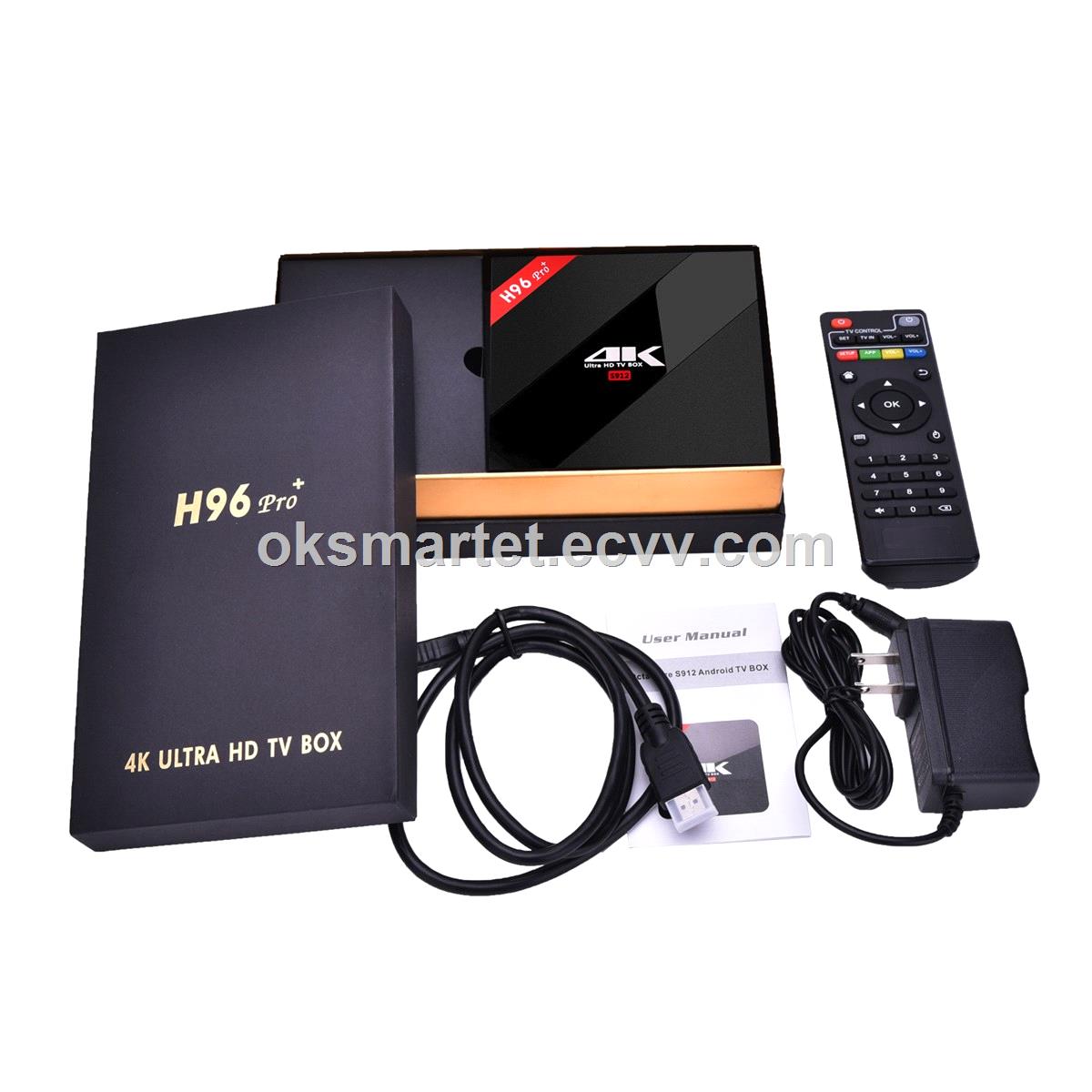 New Model H96 PRO Amlogic S912 3G32g Google Android 711 Best TV Box