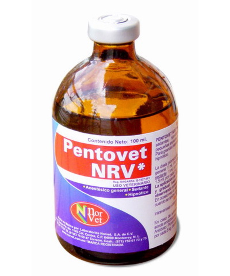 PENTOVET NRV PENTOBARBITALS SODIUMS PENTAHYPNOL SEDALPHORTE