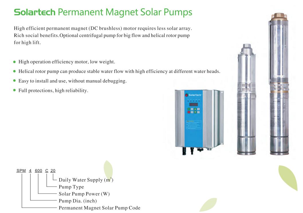 0700 m3day 0290 m Factory Direct Solar Water Pumping System