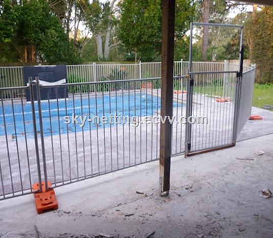 hotdipped galvanized temporary swimming pool fence