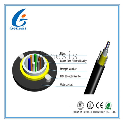 Uni Loose Tube Non Armored 6Cores Cheap Fiber Optic Cable