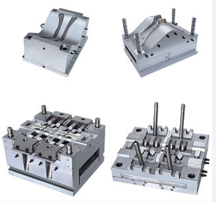 plastic part mould modling