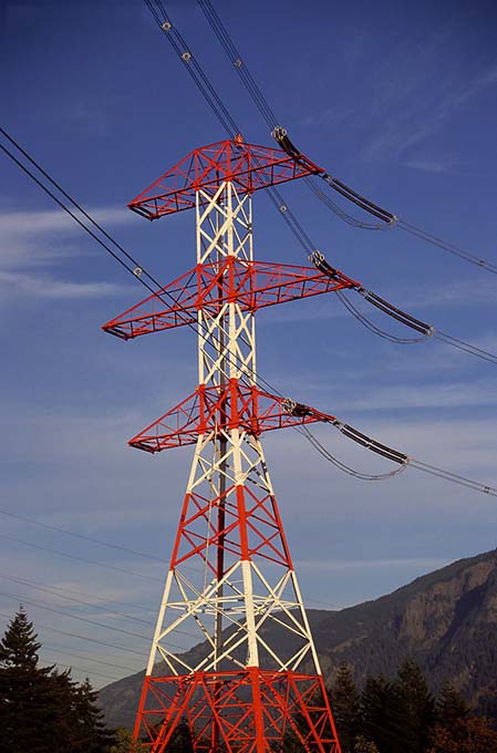 230KV OHL Power Transmission Line Angle Steel Tower