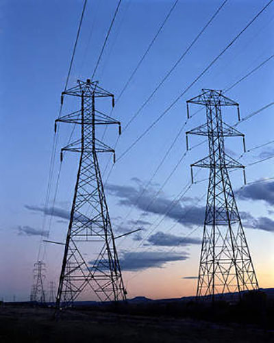 132kv OHL Power Transmission Line Angle Steel Tower
