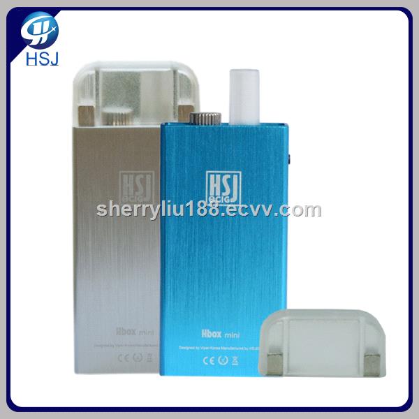 HSJ 2017 new products HBox mini electronic cigarette disposable vape manufacturer