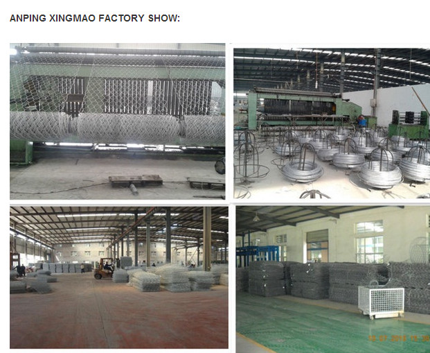 2X1X1m Hexagonal PVC Coated Gabion Gabions Box