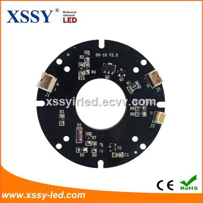 XSSY Infrared LED 2835 Epistar 14mil Chip PCB Board for Security CCTV System with High Quality