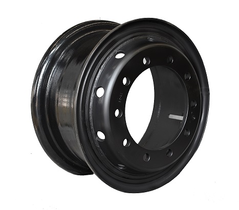 Truck Tyre Steel Wheel Rim with Electrophoresis Technique