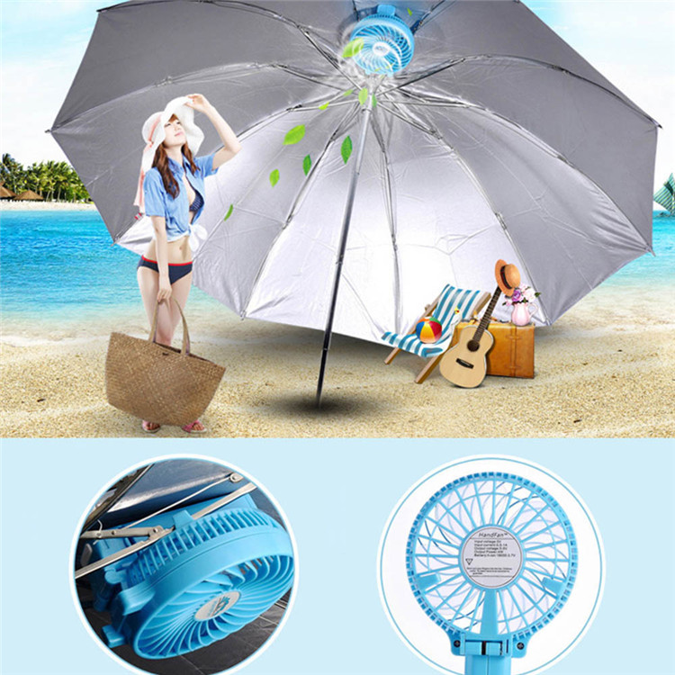 Rechargeable mini portable usb fan with strong wind