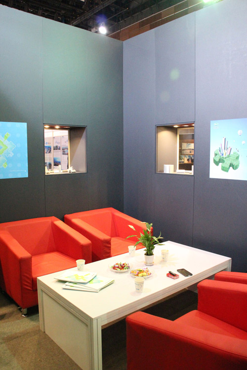 environmental exhibit wall board display booth stand expo fair equipment simple and easy installment