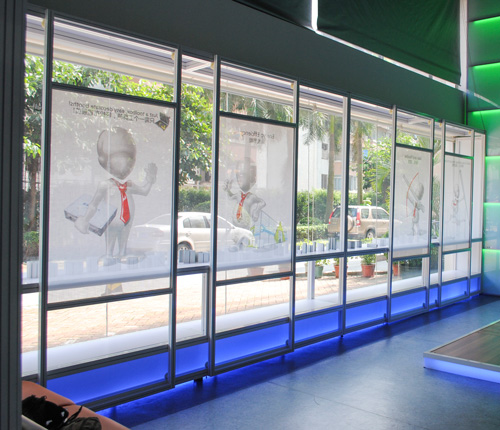 exhibition commercial business display space exhibit designer producer outdoor dislay and booth trade fair showroom