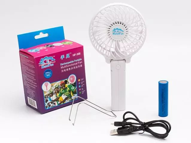Rechargeable mini portable usb fan with strong wind