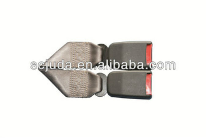 double buckle seat belt portable extender