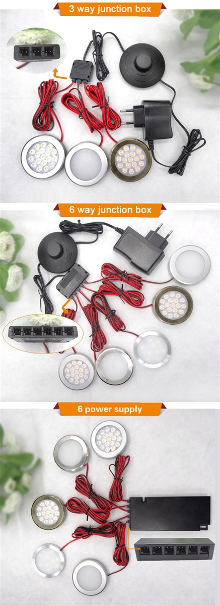 Ultra Slim LED Cabinet light LED Ceiling Light LED Spotlight for All Furniture