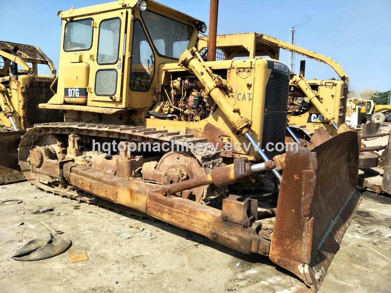 Used Crawler BulldozerJapan CAT D7G Hydraulic BulldozerCheap New Stock Track Dozer