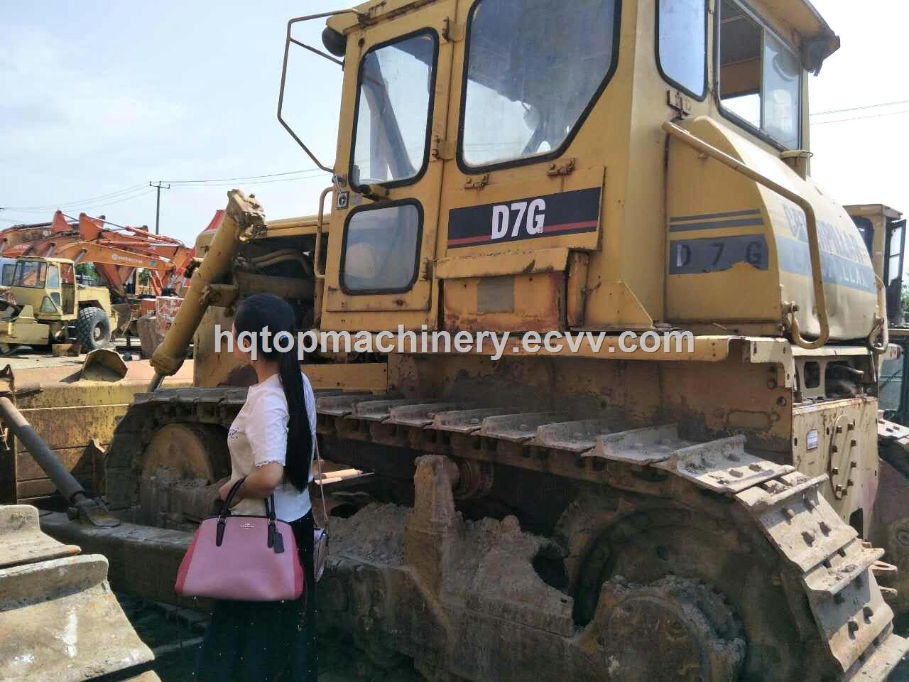 Used Crawler BulldozerJapan CAT D7G Hydraulic BulldozerCheap New Stock Track Dozer