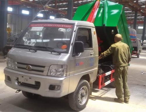 price of 3cbm small hook lift garbage truck to Mongonia