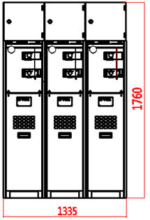 SER112 MV Ecofriendly Gasinsulated Switchgear Ring Main Unit