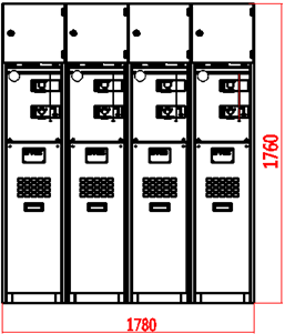 SER112 MV Ecofriendly Gasinsulated Switchgear Ring Main Unit