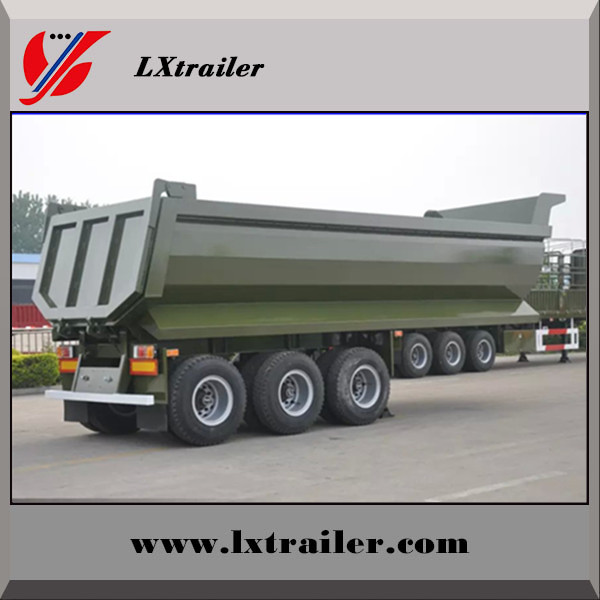 Semi Dump Trailers >> 3 Axles Hydraulic Tail Lift Trailer End Dump Trailer Semi Dump Trailers >> 3 Axles Hydraulic Tail Lift Trailer End Dump Trailer