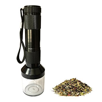 Flashlight Electric Tobacco weed Grinder Crusher Herb Spice Smoke Grinders as gift cutting machine for Smoking Pipes