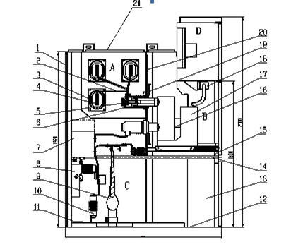 KYN28A12 Airinsulated Withdrawable Switchgear