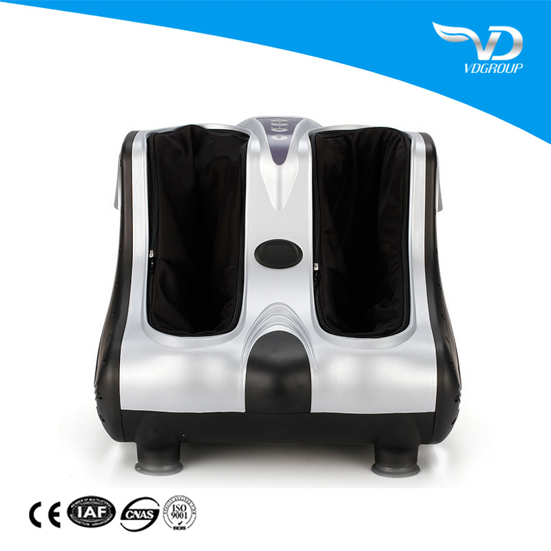 delux rolling heating vibrating leg massager