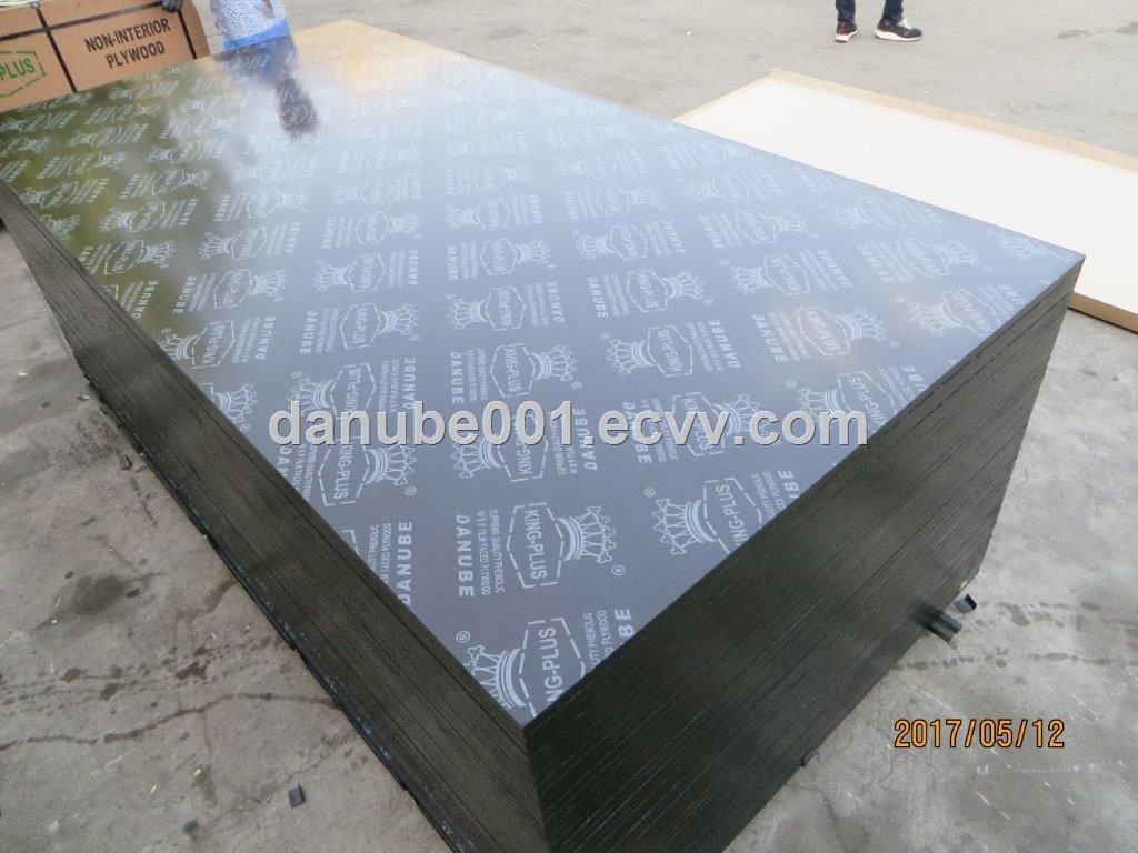 12mm15mm18mm21mm25mm30mm KINGPLUS FILM FACED PLYWOOD Top quality Brown film faced plywood