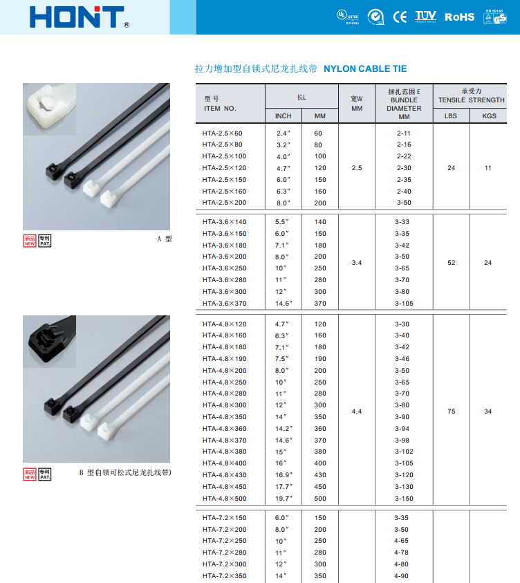 Extra Heavy Duty Cable Ties 11kgs 25x 4