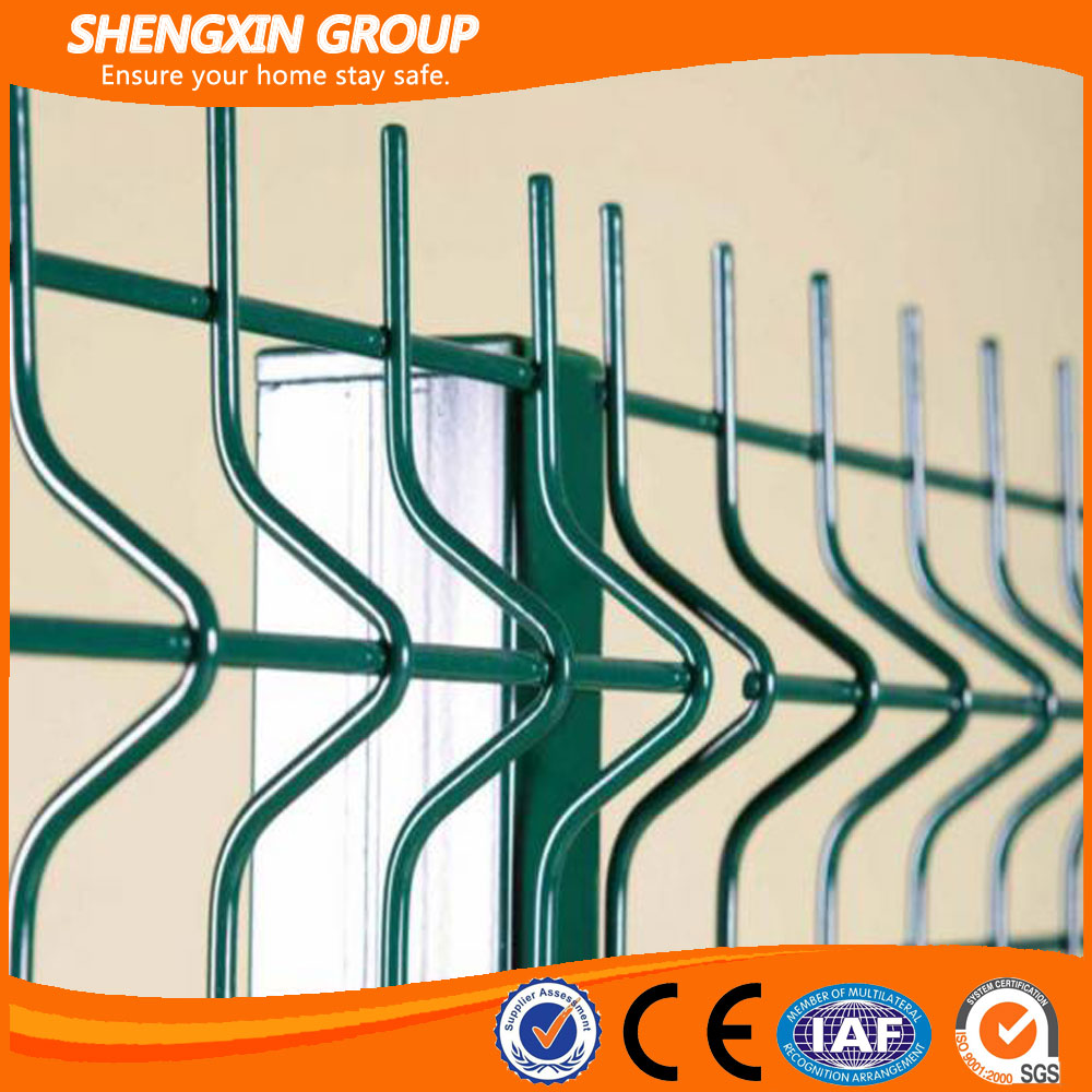 High quality curved welded wire mesh fence