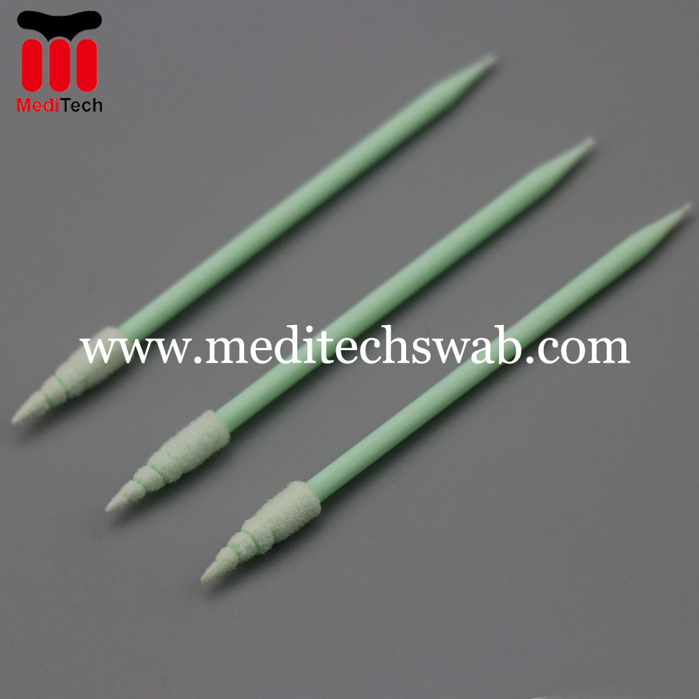 For Sale Sharp Spiral Head Foam Cleaning Swabs