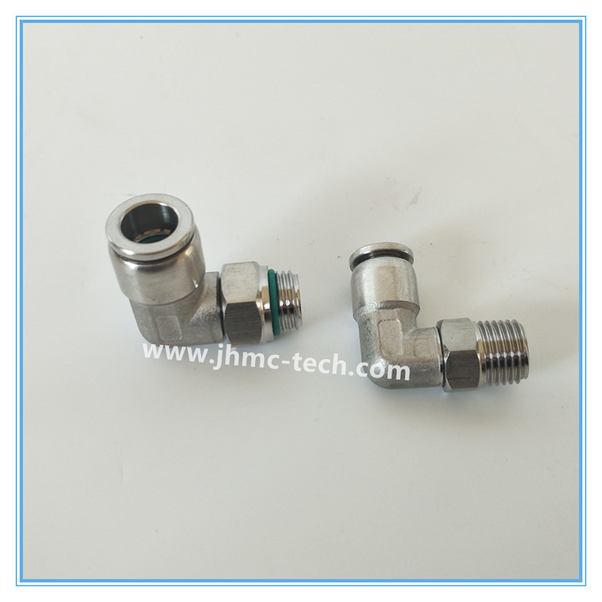 Stainless Steel Elbow Male Pneumatic fittings