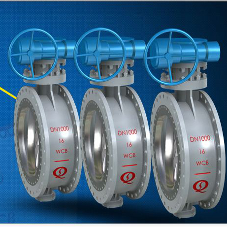 Bidirectional metal hard sealed butterfly valve