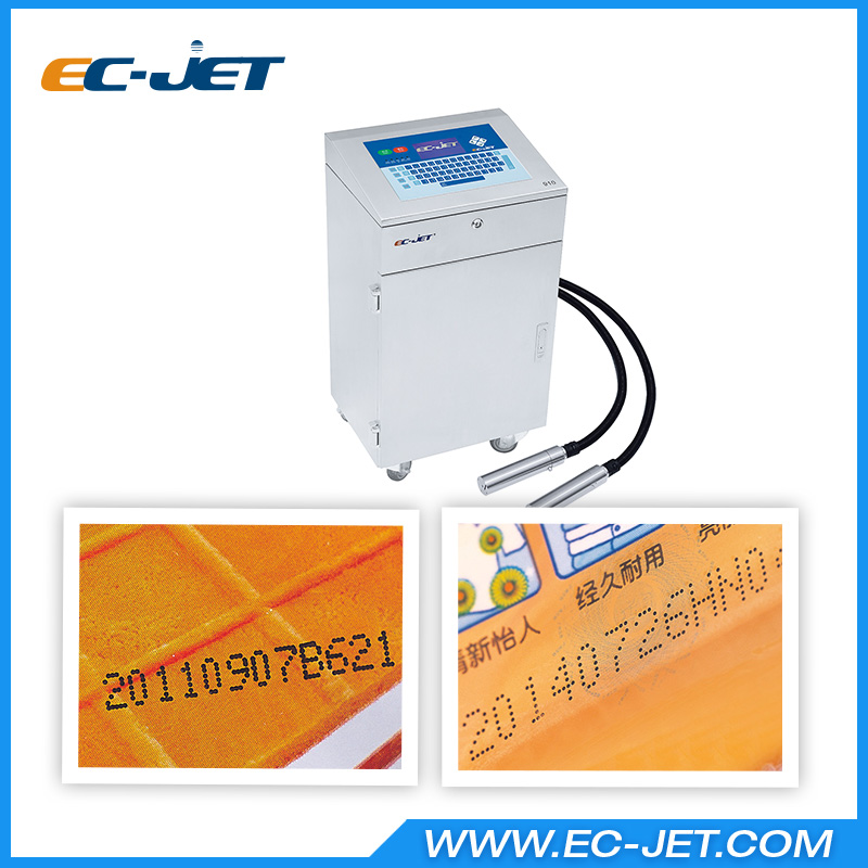 DualHead Continuous InkJet Printer for Coffee Bag ECJET910