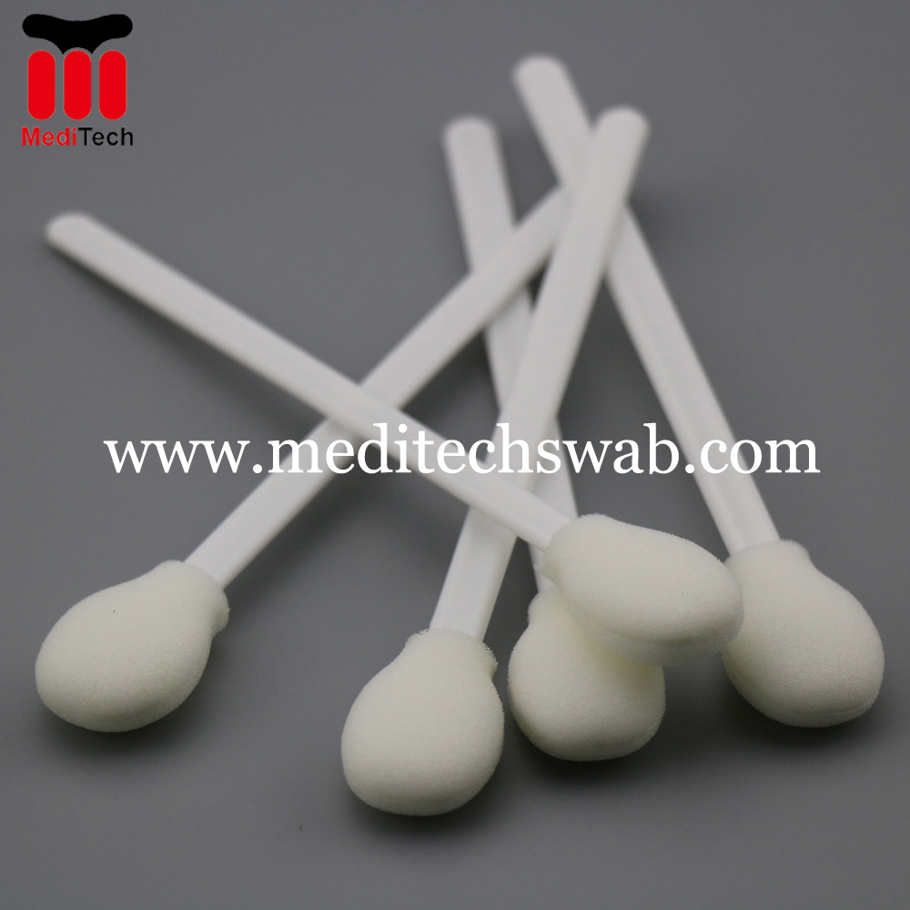 Hot Selling Round Head Foam Cleaning Swabs