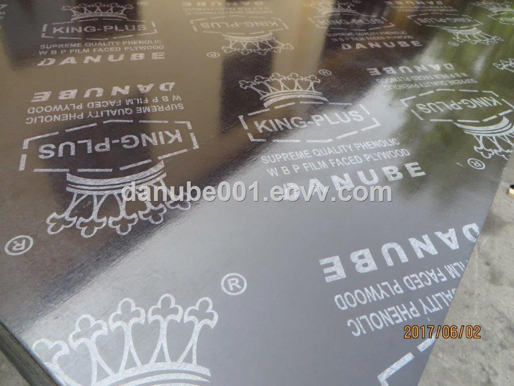 12mm 15mm 18mm 21mm 25mm 30mm KINGPLUS FILM FACED PLYWOOD Top Quality Brown Film Faced Plywood