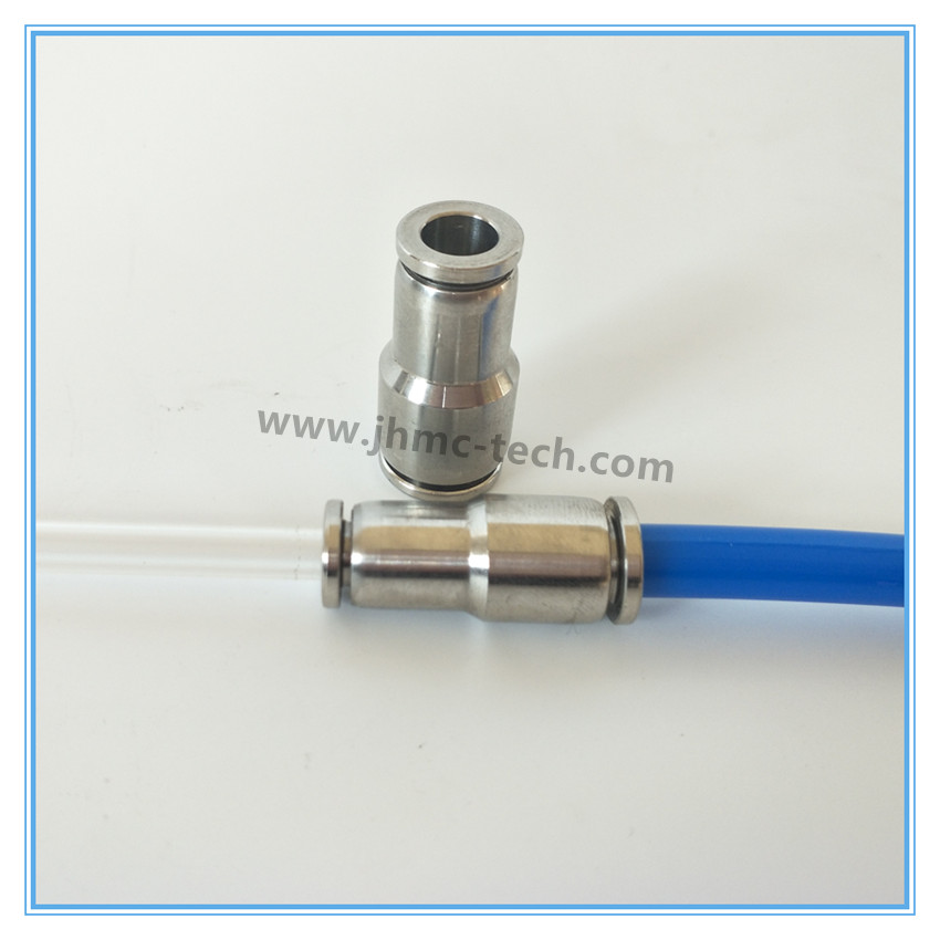 Stainless Steel Differentway Straight Pneumatic fittings