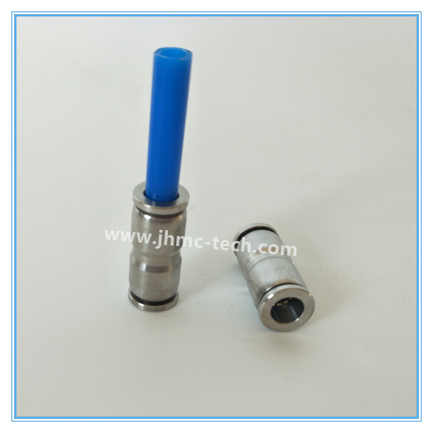 Stainless Steel Straight union Pneumatic fittings