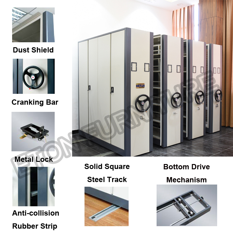 YUYITENG Library Mobile Shelving System