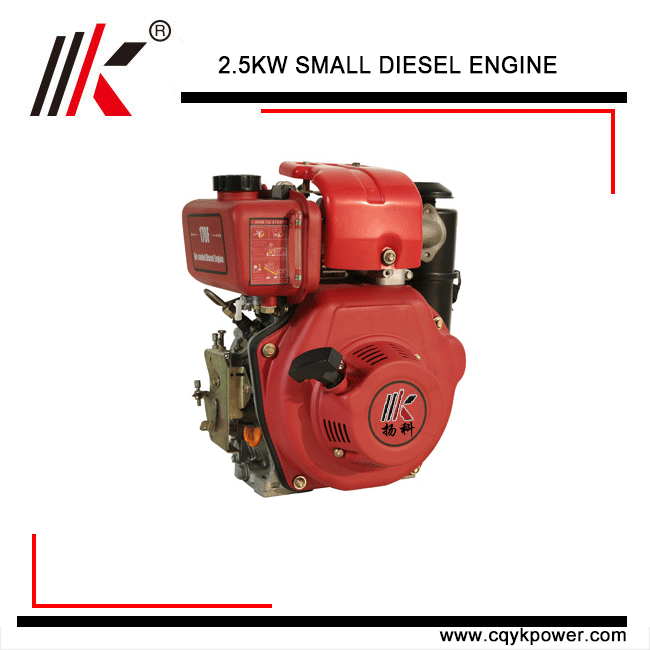 DIESEL GENERATOR 2.5KW/3.4HP AIR-COOLED SINGLE CYLINDER SMALL DIESEL ENGINE for SALE
