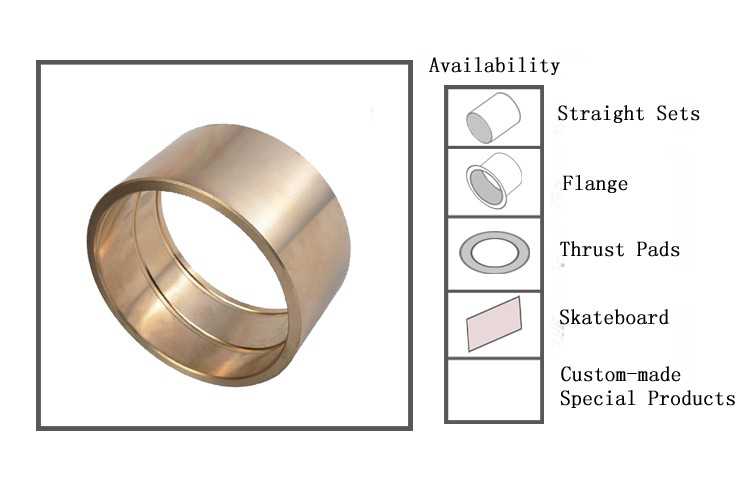 copper bearing bushing casting bronze bushing