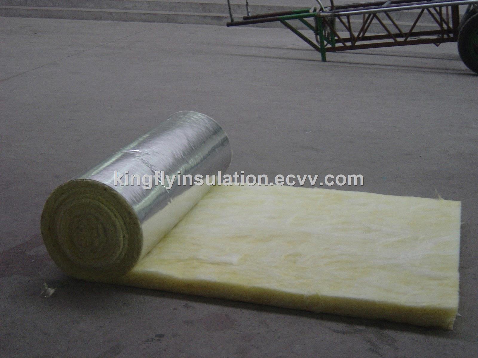 150mm and 200mm Fiber glass wool for thermal insulation