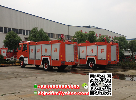 6ton 4x4 drive offroad water foam fire fighting truck for sale