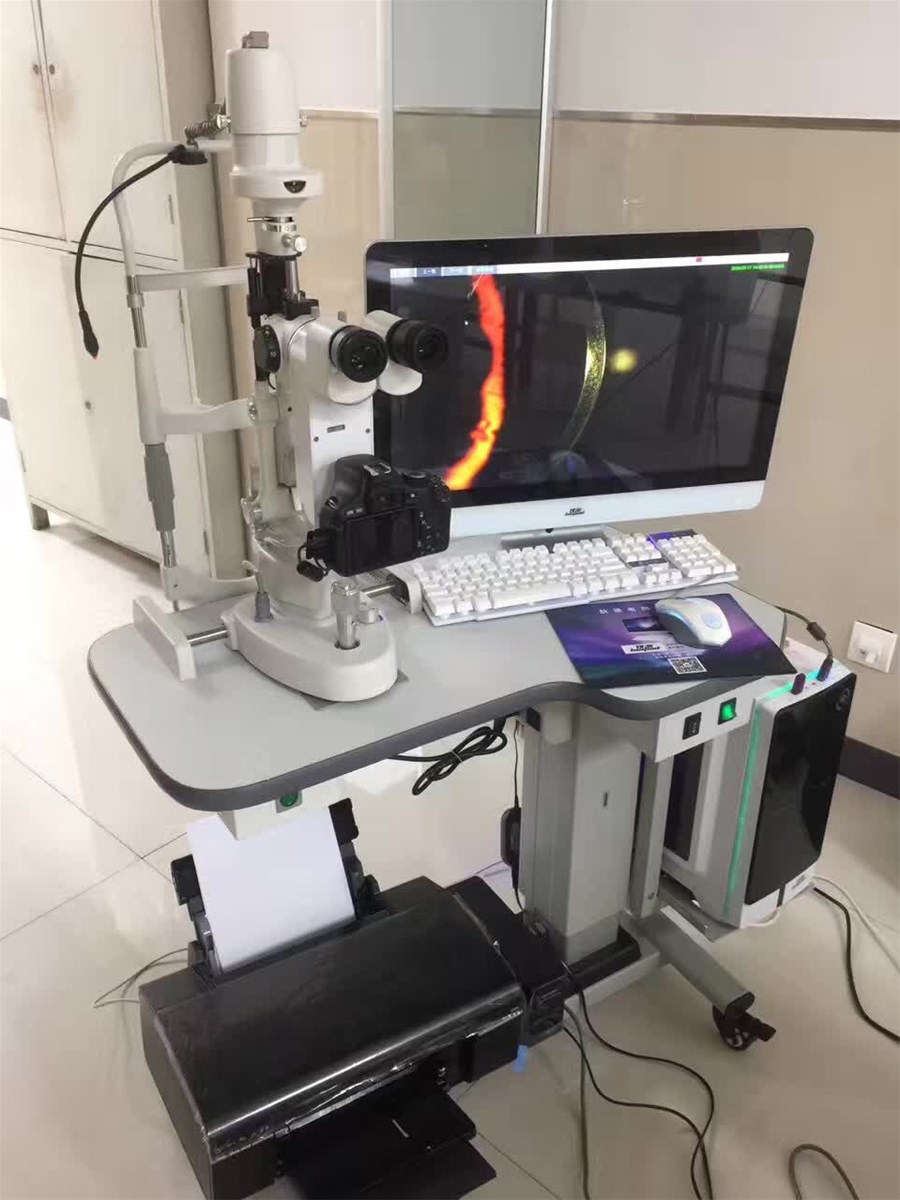 Chinese Made High Quality Ophthalmic Equipment Zeiss Type Digital Slit Lamp Microscope