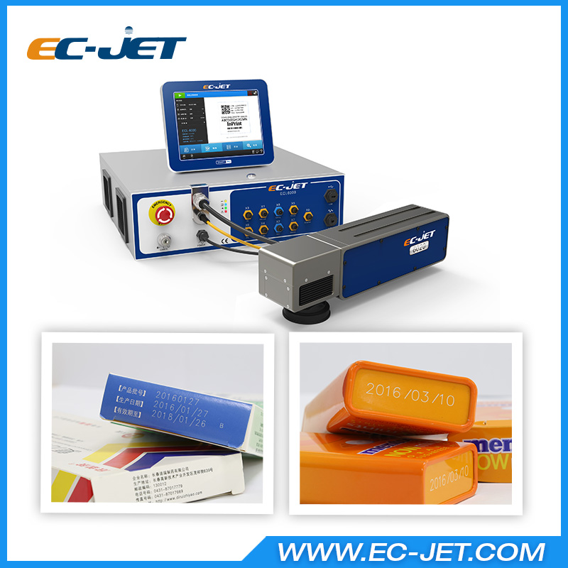 Qr Code Laser Marking Machine Laser Marking Printer for Sale EClaser