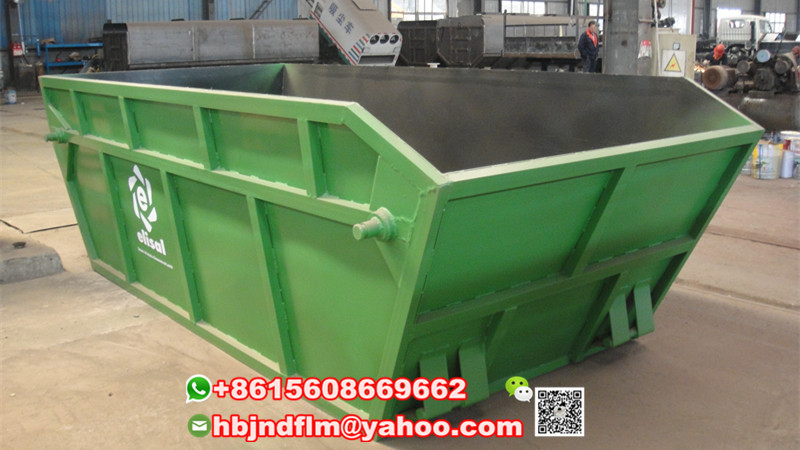 Hubei Jiangnan 10ton JDF5120ZBLK Swing arm refuse truck price