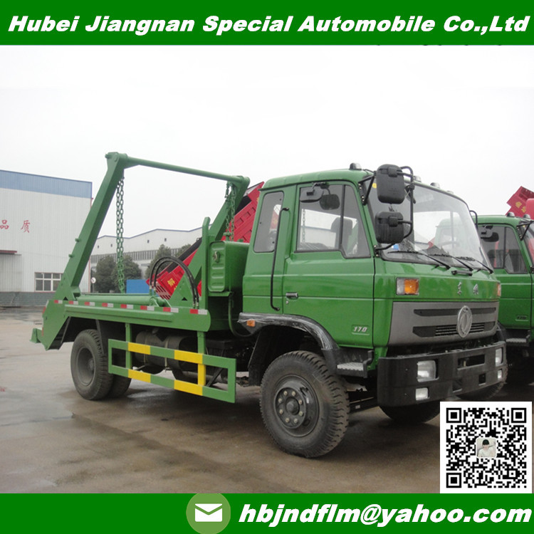 Hubei Jiangnan 10ton JDF5120ZBLK Swing arm refuse truck price