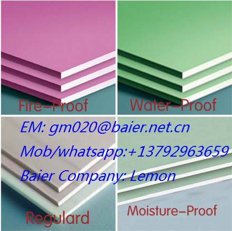 Guaranteed quality gypsum board